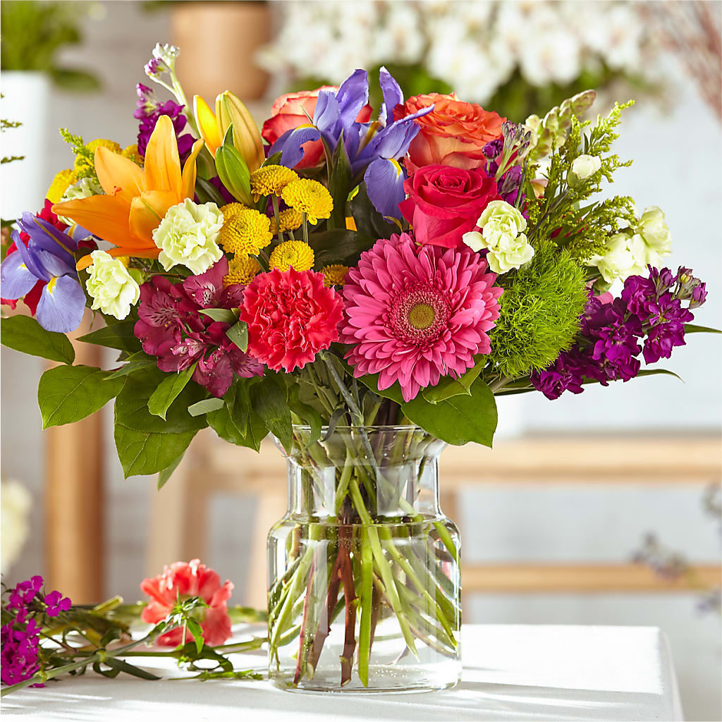 Bold & Bright – A Florist Original – Golden Gate Flowers, Naples FL