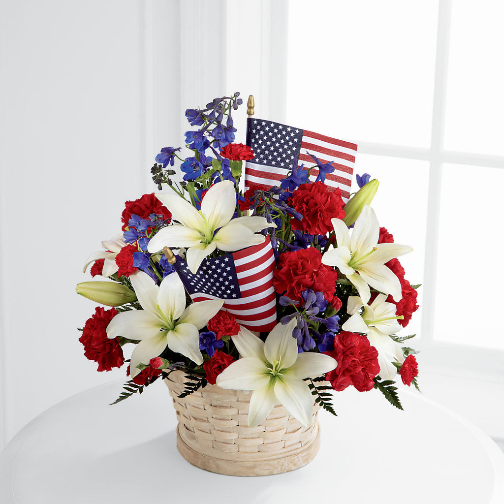 American Glory Bouquet – Golden Gate Flowers, Naples FL