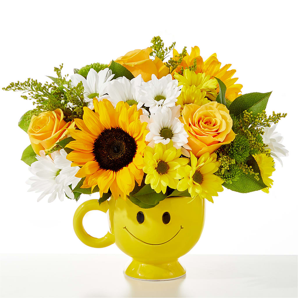 Be Happy Bouquet – Golden Gate Flowers, Naples FL