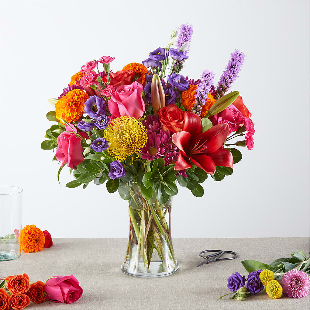 Feast of Color – A Florist Original – Golden Gate Flowers, Naples FL
