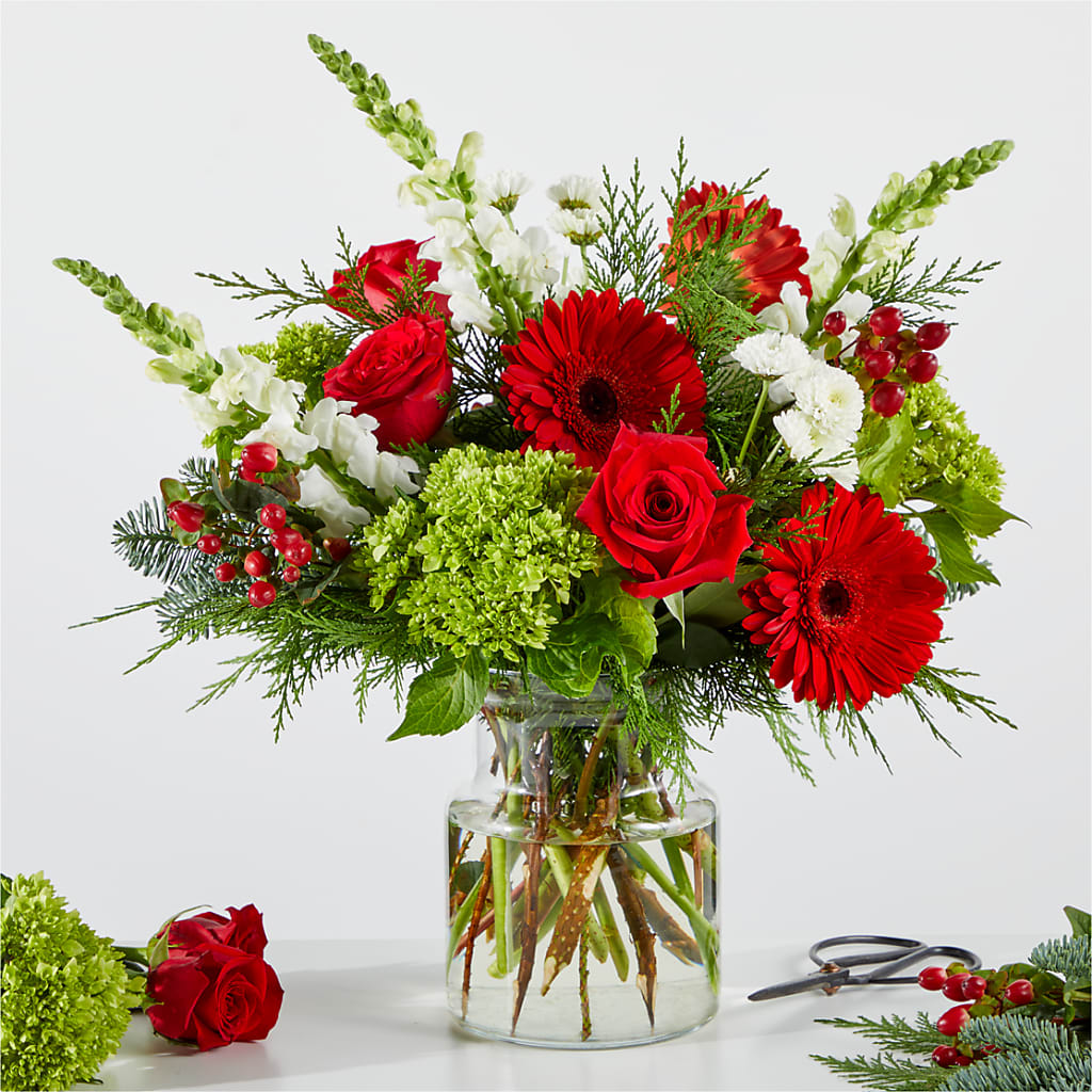 Merry Moment Bouquet – A Florist Original – Golden Gate Flowers, Naples FL
