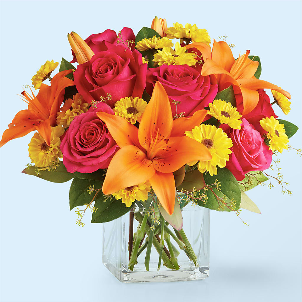 Neon Lights Bouquet – Golden Gate Flowers, Naples FL