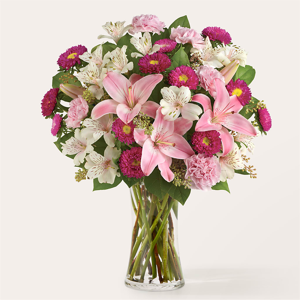 Feeling Fuchsia Bouquet – Golden Gate Flowers, Naples FL