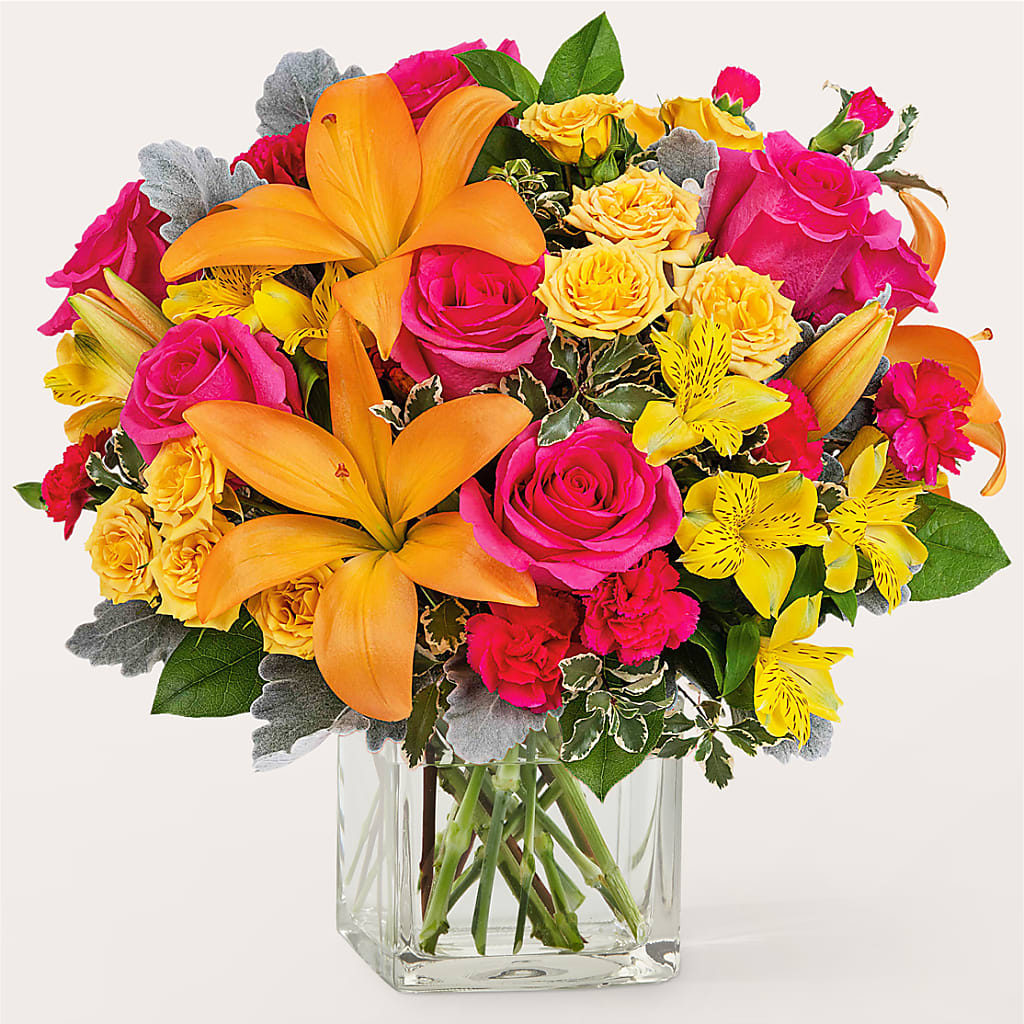 To the Tropics Bouquet – Golden Gate Flowers, Naples FL