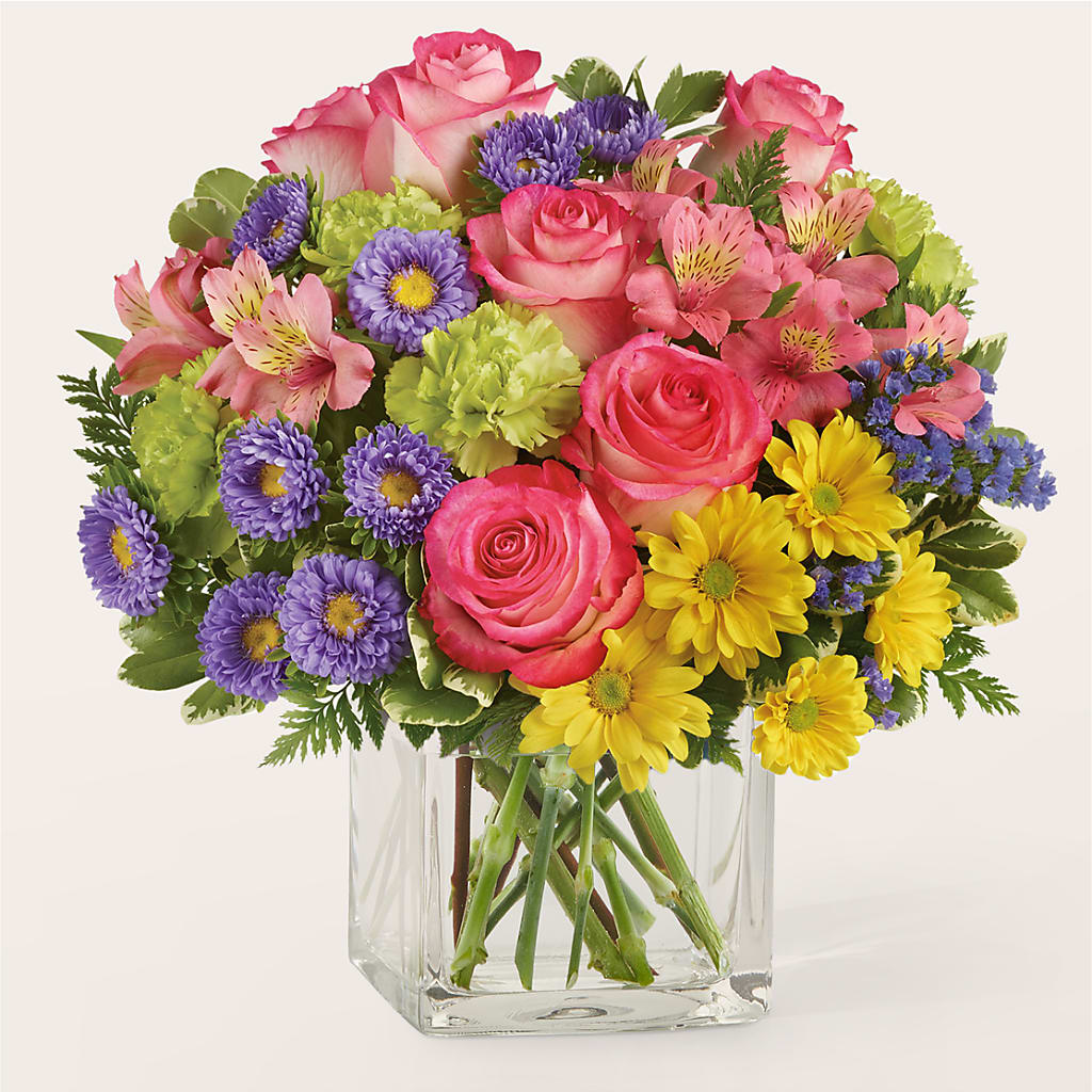 Candy Jar Bouquet – Golden Gate Flowers, Naples FL