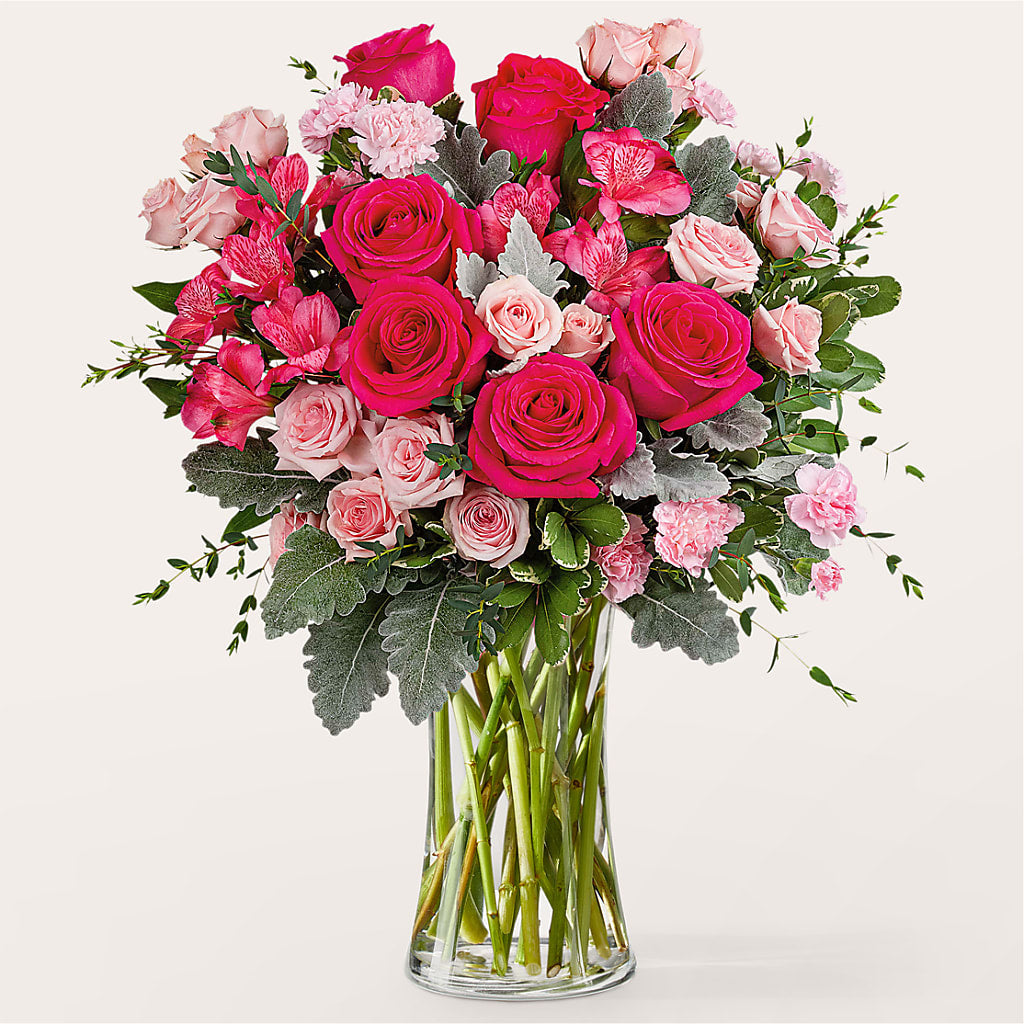 Tickled Pink Bouquet – Golden Gate Flowers, Naples FL