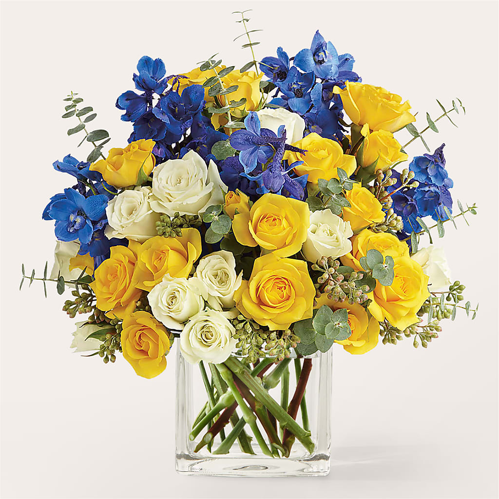 Sparkling Citrine Bouquet – Golden Gate Flowers, Naples FL