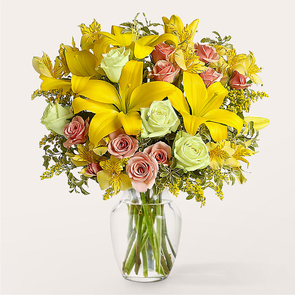 Sunburst Bouquet – Golden Gate Flowers, Naples FL