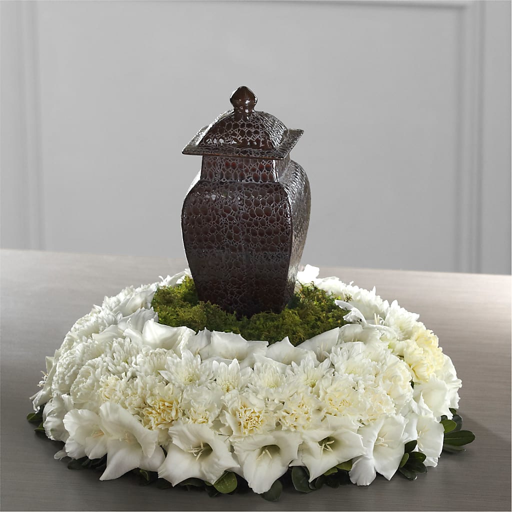 Encircling Grace Arrangement – Golden Gate Flowers, Naples FL
