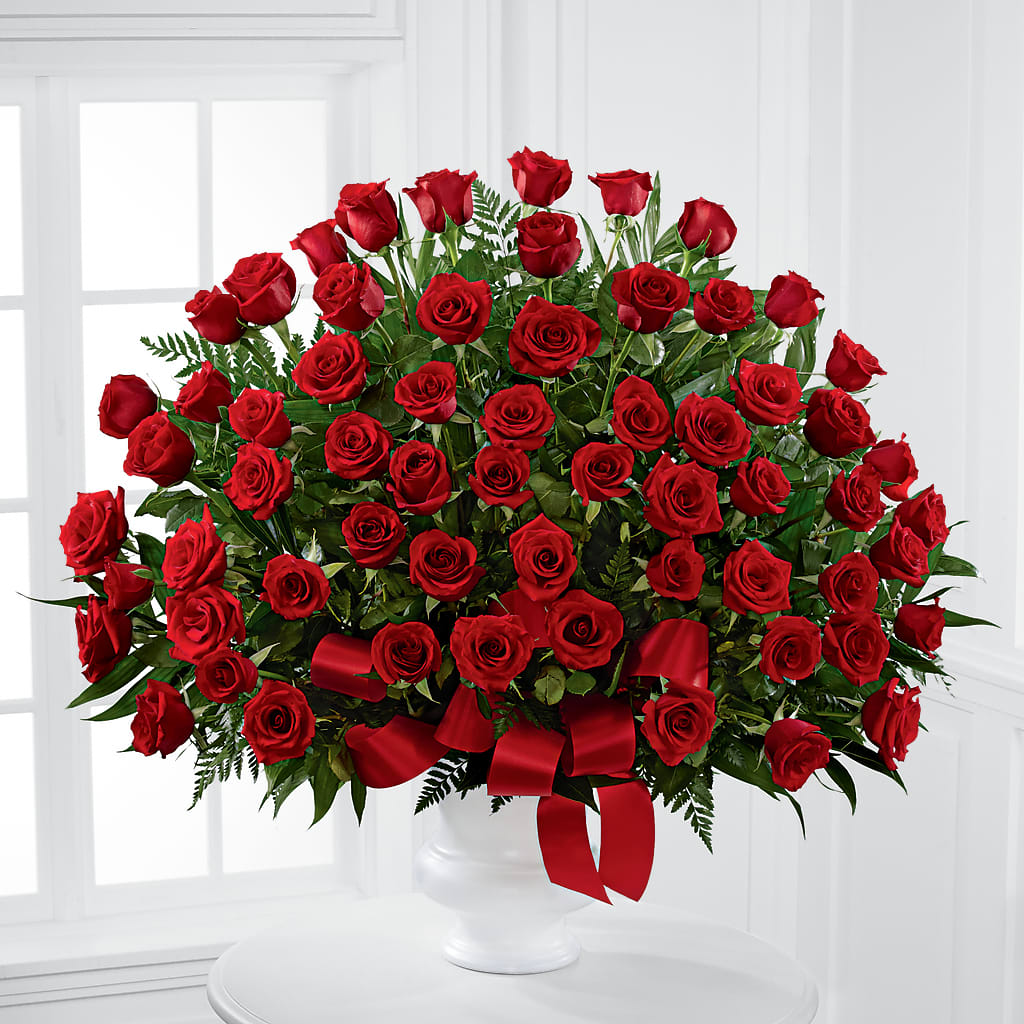 Blessed with Love Arrangement – Golden Gate Flowers, Naples FL