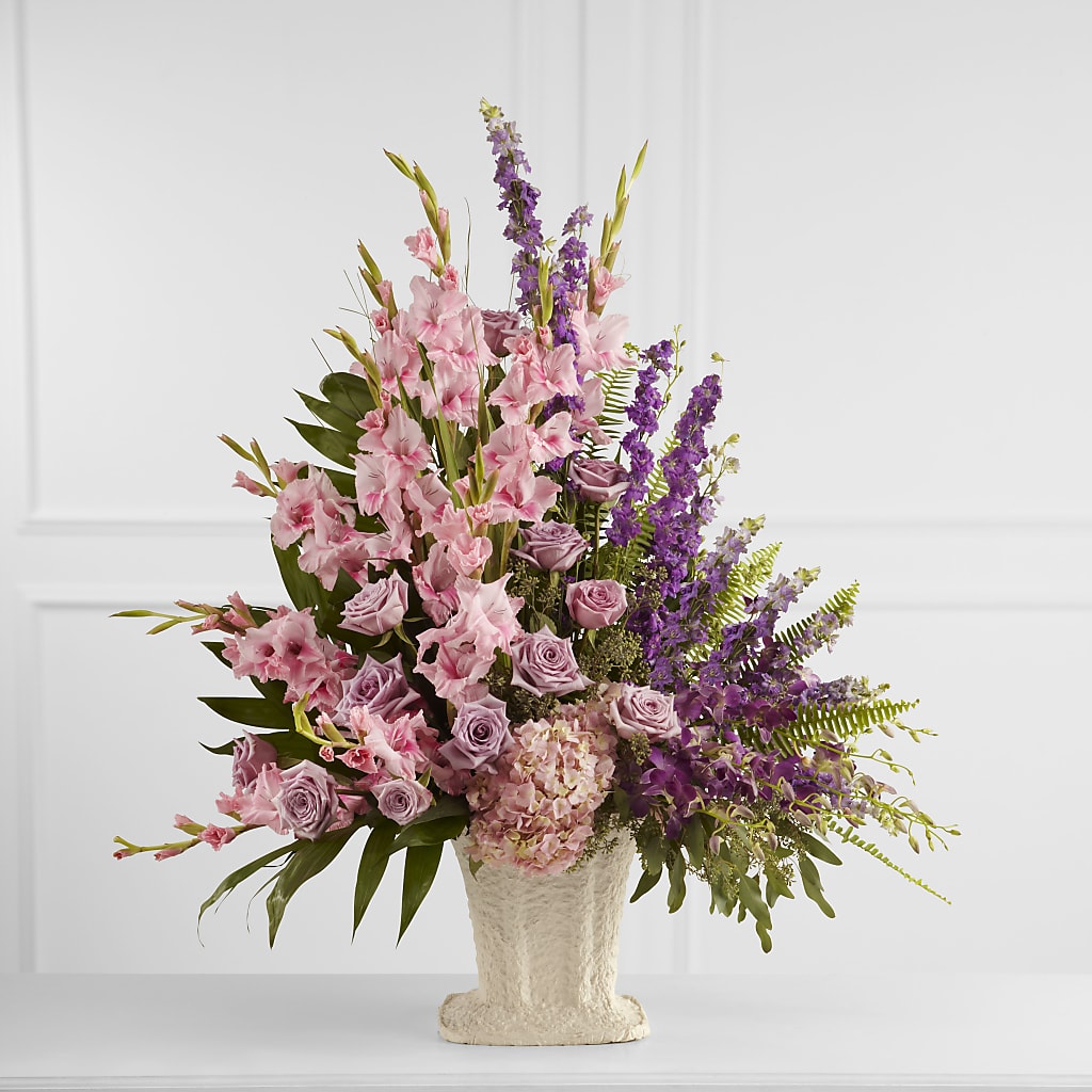 Flowing Garden Arrangement – Golden Gate Flowers, Naples FL