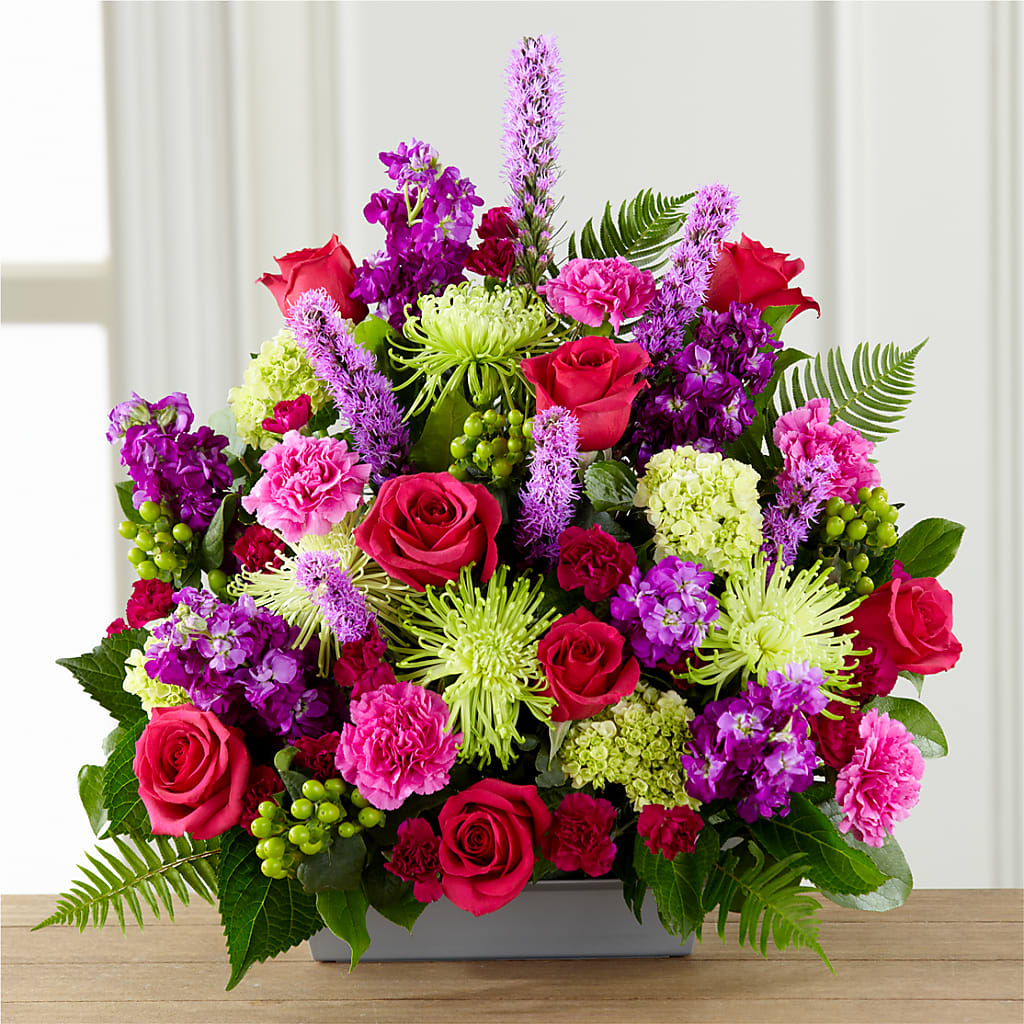 Warm Embrace Arrangement – Golden Gate Flowers, Naples FL