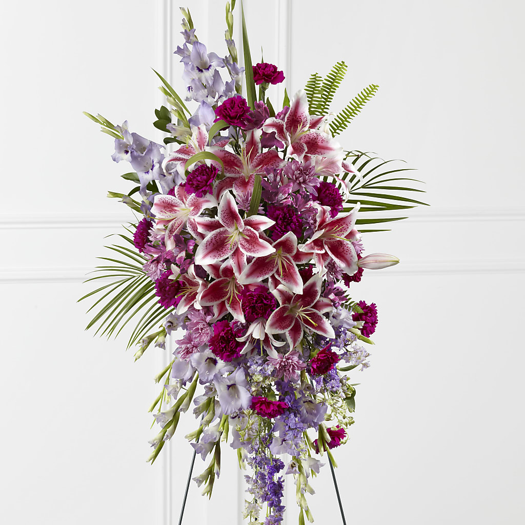 Tender Touch Standing Spray – Golden Gate Flowers, Naples FL
