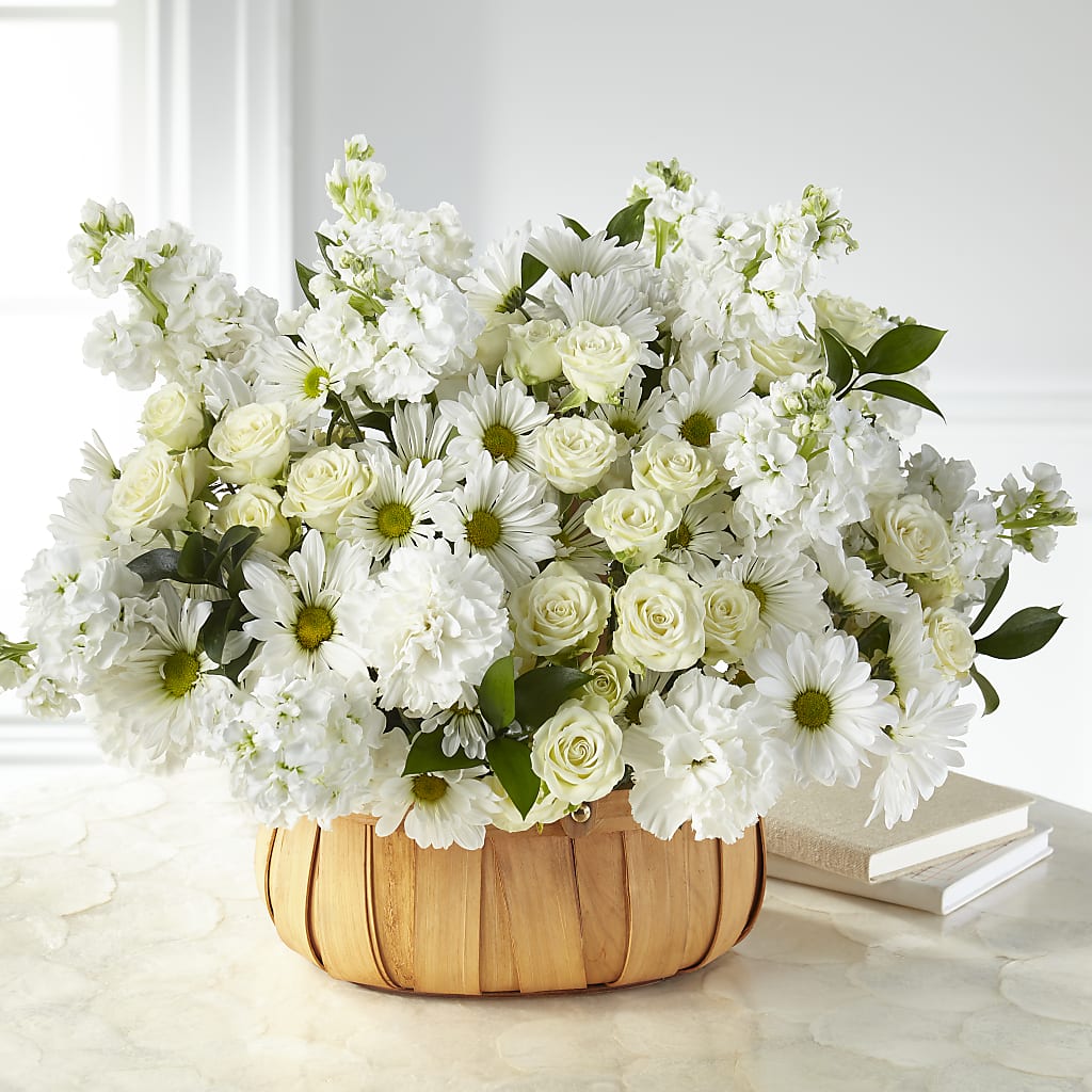 Graceful Garden Basket – Golden Gate Flowers, Naples FL