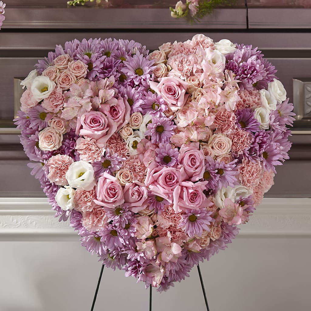 Heaven's Light Heart – Golden Gate Flowers, Naples FL