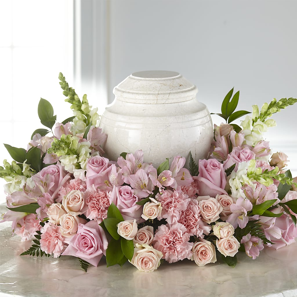 Blooms of Hope Cremation Adornment – Golden Gate Flowers, Naples FL