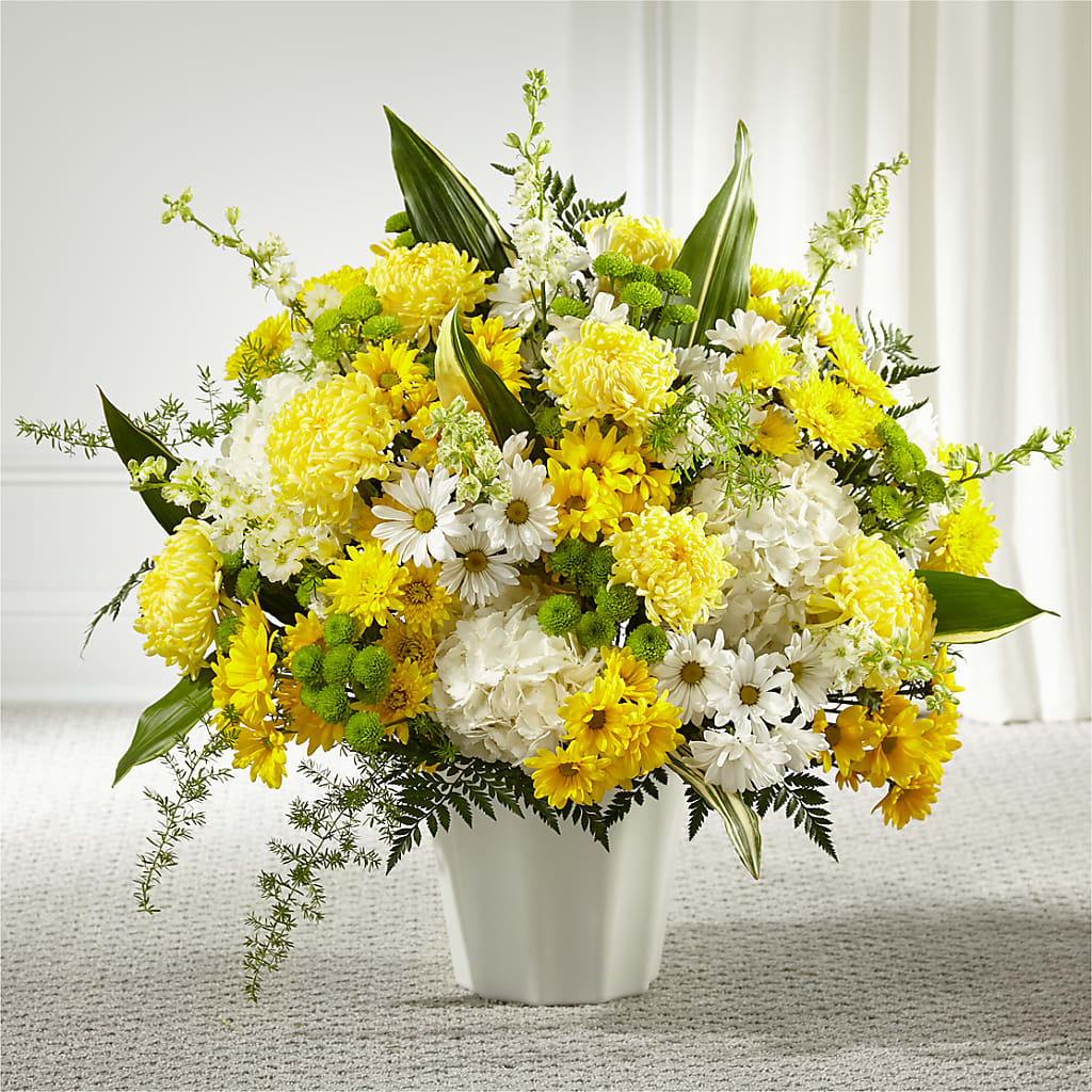 Unity & Grace Floor Basket – Golden Gate Flowers, Naples FL