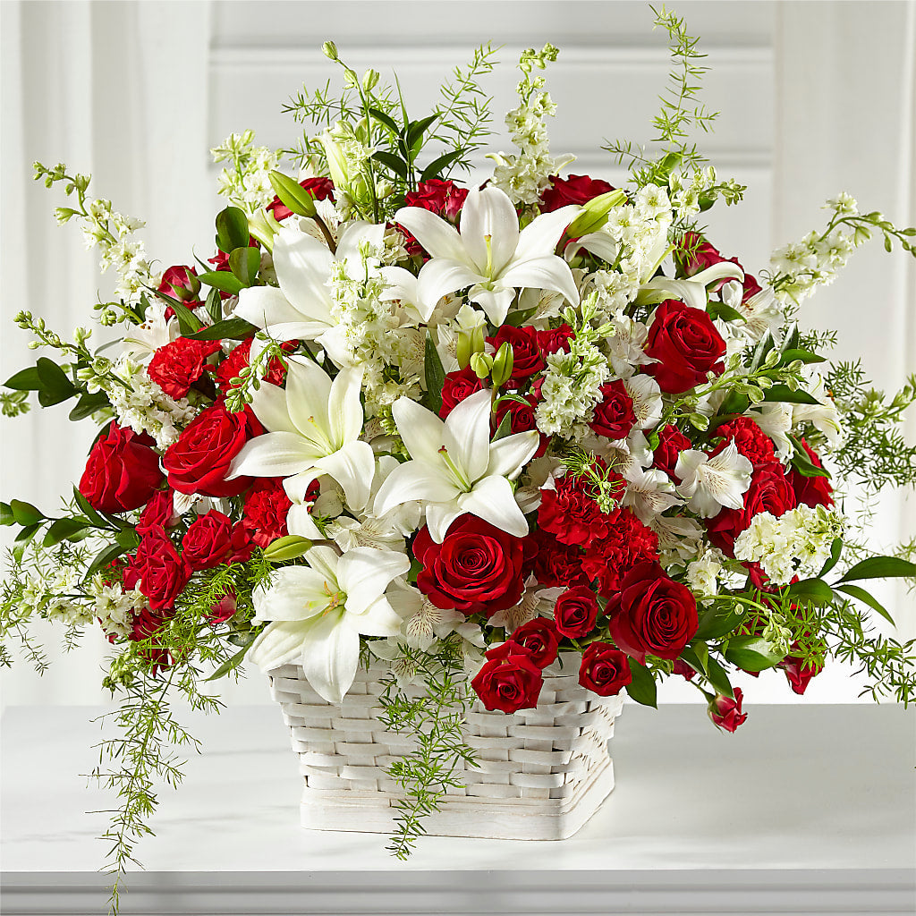Sentiments of Love Arrangement – Golden Gate Flowers, Naples FL