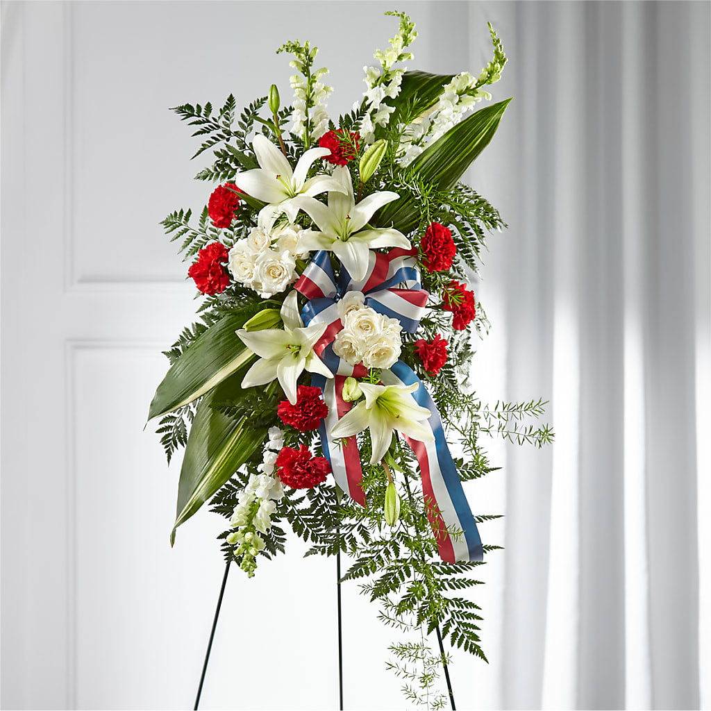 Stars of Life Standing Spray – Golden Gate Flowers, Naples FL
