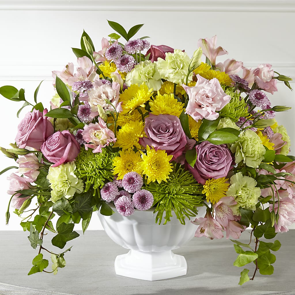 Healing Thoughts Arrangement – Golden Gate Flowers, Naples FL