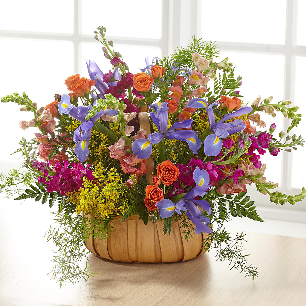 Garden of Life Basket – Golden Gate Flowers, Naples FL
