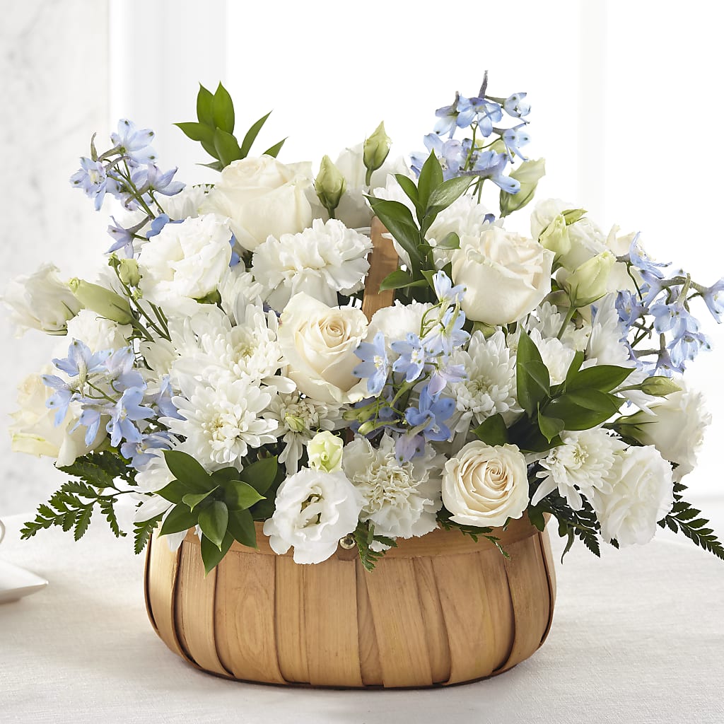 Sincerely Heartfelt Basket – Golden Gate Flowers, Naples FL