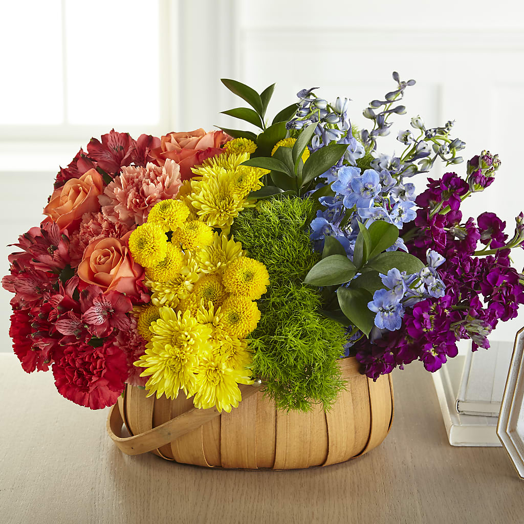 Prideful Basket – Golden Gate Flowers, Naples FL