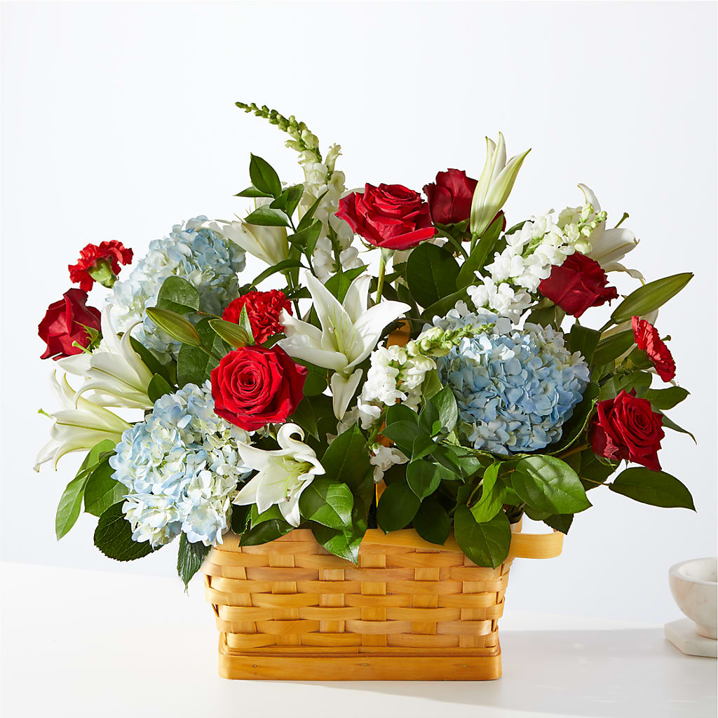 Greater Glory Basket – Golden Gate Flowers, Naples FL