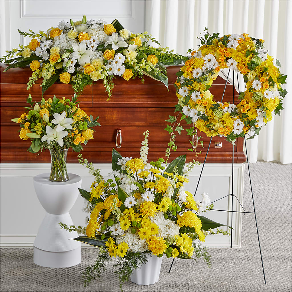 Warm Remembrance Bundles – Golden Gate Flowers, Naples FL