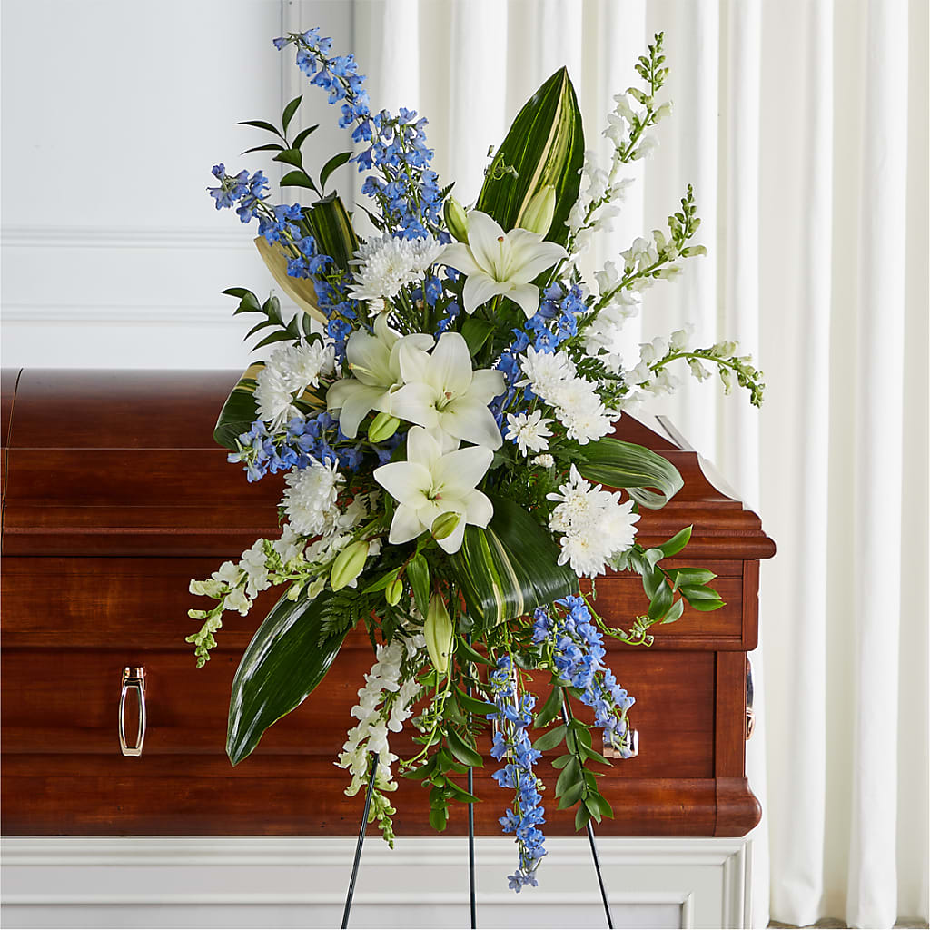 Eternal Impressions Standing Spray – Golden Gate Flowers, Naples FL