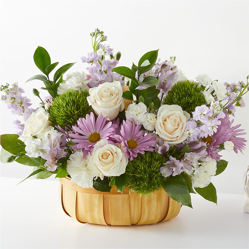 Peace & Love Basket – Golden Gate Flowers, Naples FL