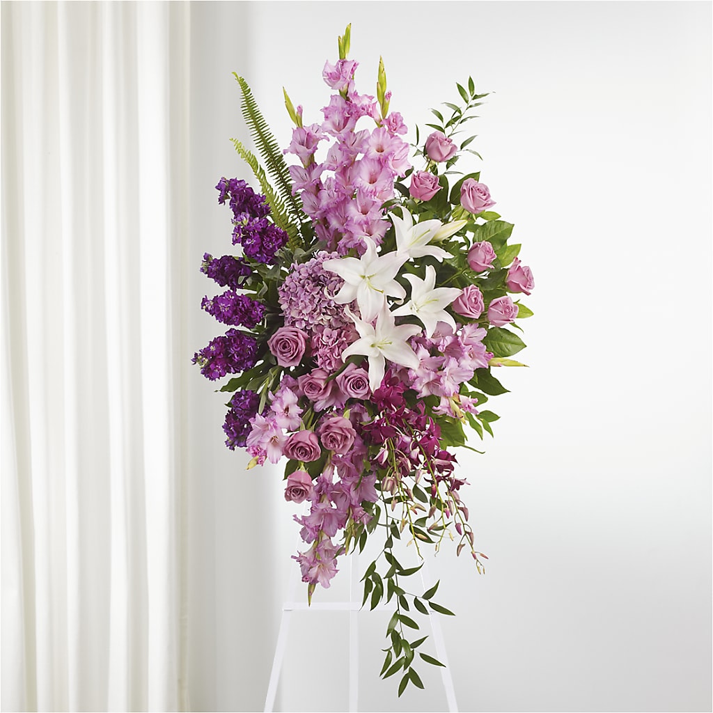 Never Alone Standing Spray – Golden Gate Flowers, Naples FL