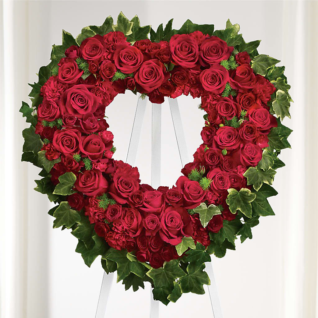 Wholehearted Standing Spray – Golden Gate Flowers, Naples FL