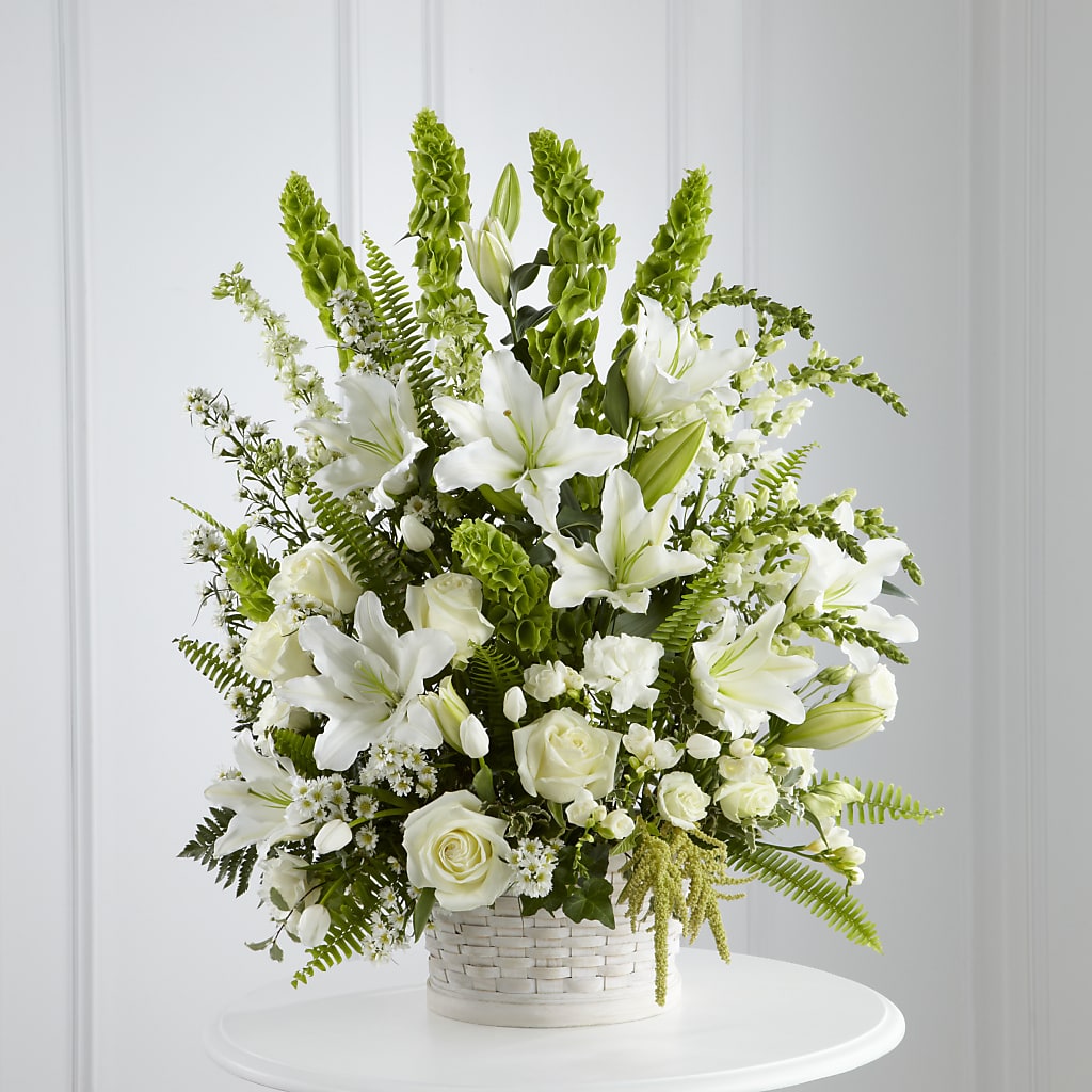 In Our Thoughts Arrangement – Golden Gate Flowers, Naples FL
