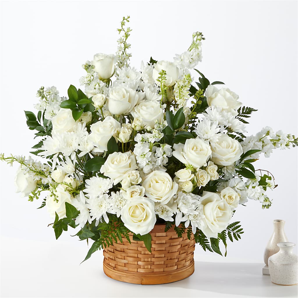 Heartfelt Condolences Arrangement – Golden Gate Flowers, Naples FL