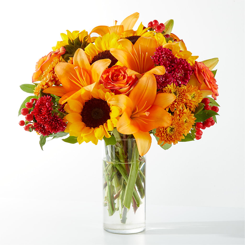 Fall Day Bouquet – Golden Gate Flowers, Naples FL