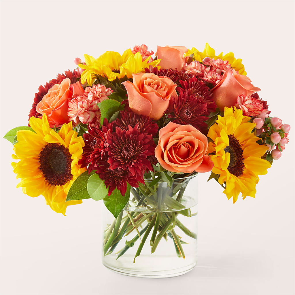 September Sunset Bouquet – Golden Gate Flowers, Naples FL
