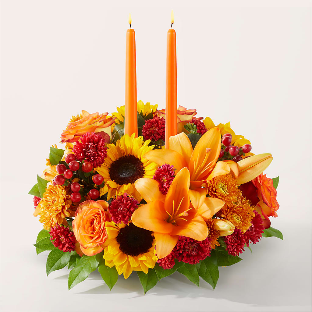 Grateful Centerpiece – Golden Gate Flowers, Naples FL