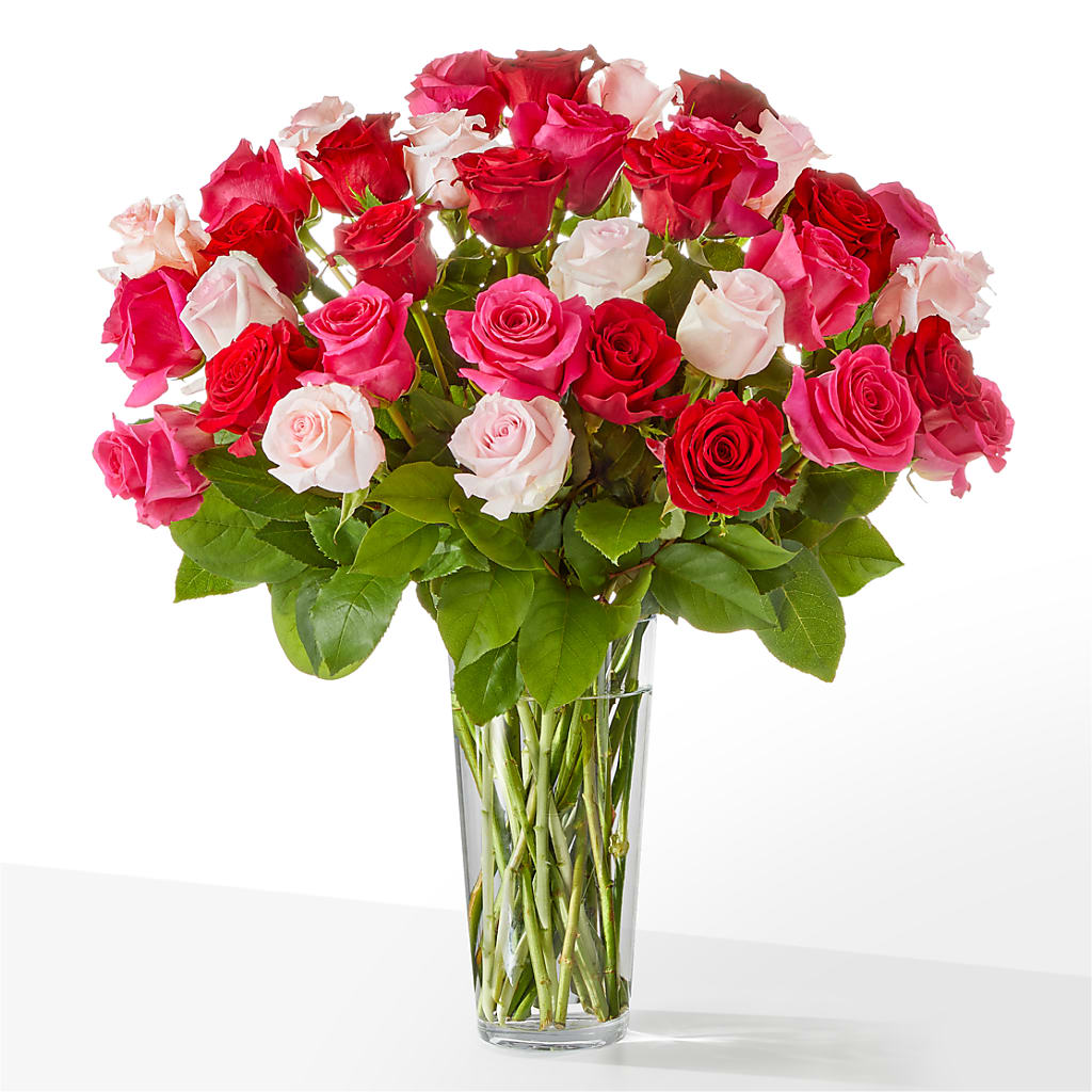 Charming Rose Bouquet – Golden Gate Flowers, Naples FL