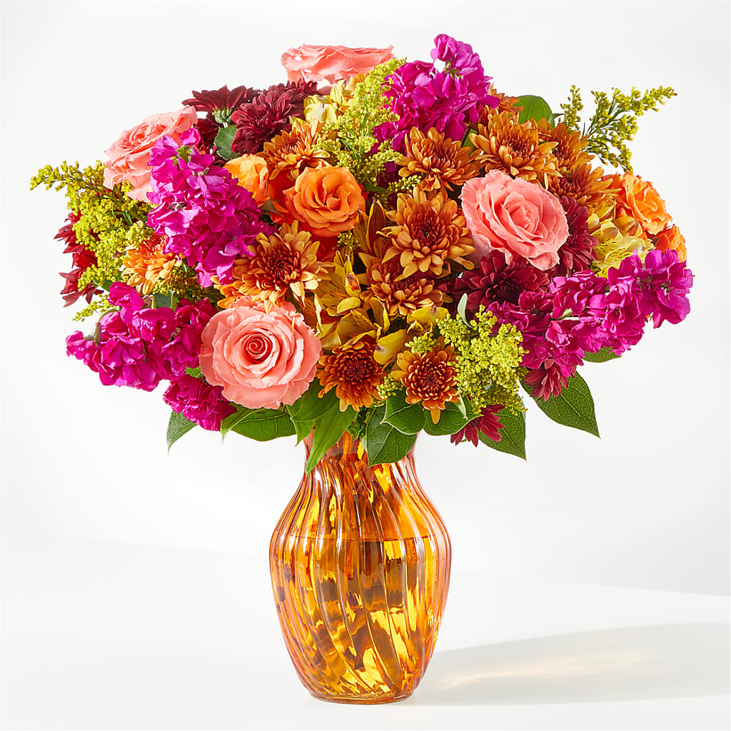 Amber Muse Bouquet – Golden Gate Flowers, Naples FL