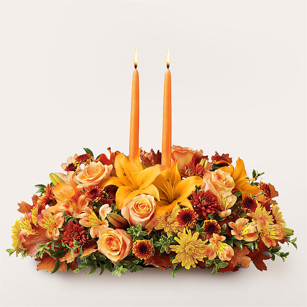 Traditions Centerpiece – Golden Gate Flowers, Naples FL