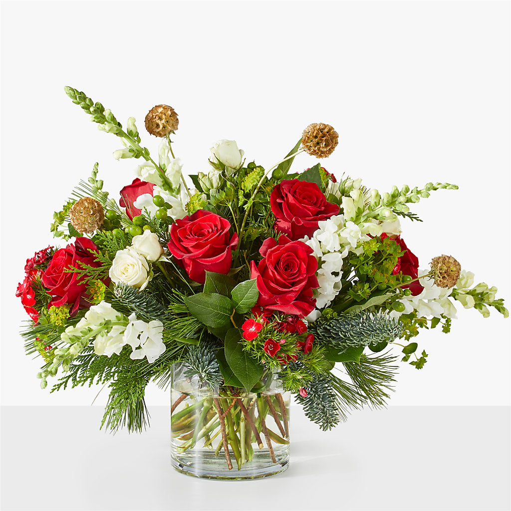 Deck the Halls Bouquet – Golden Gate Flowers, Naples FL