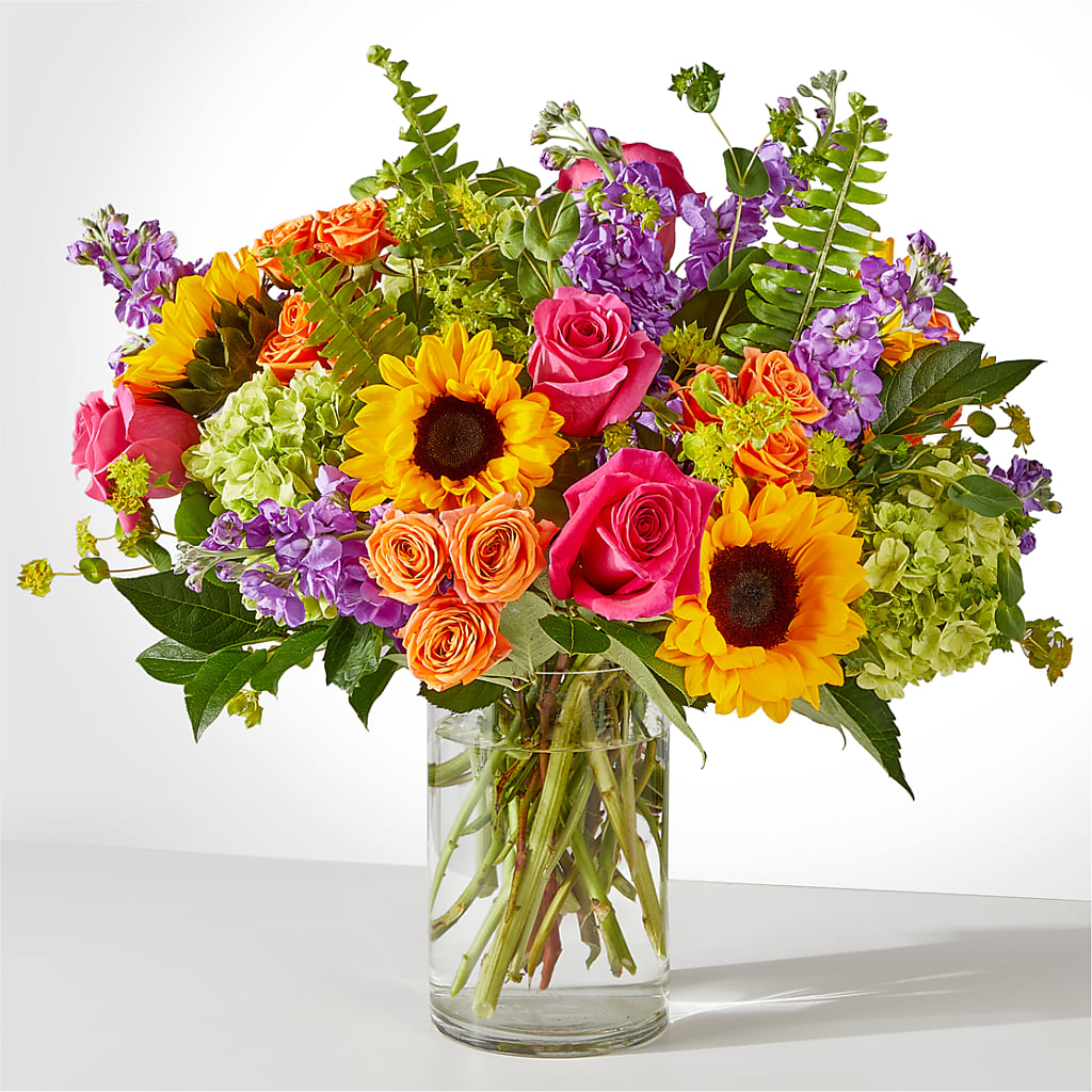Vibrant Greetings Bouquet – Golden Gate Flowers, Naples FL