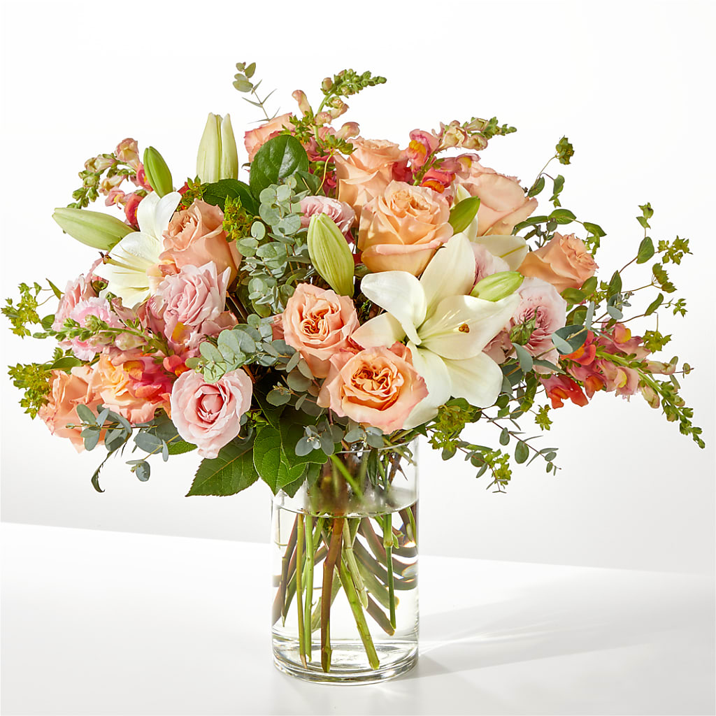 Grapefruit Splash Bouquet – Golden Gate Flowers, Naples FL