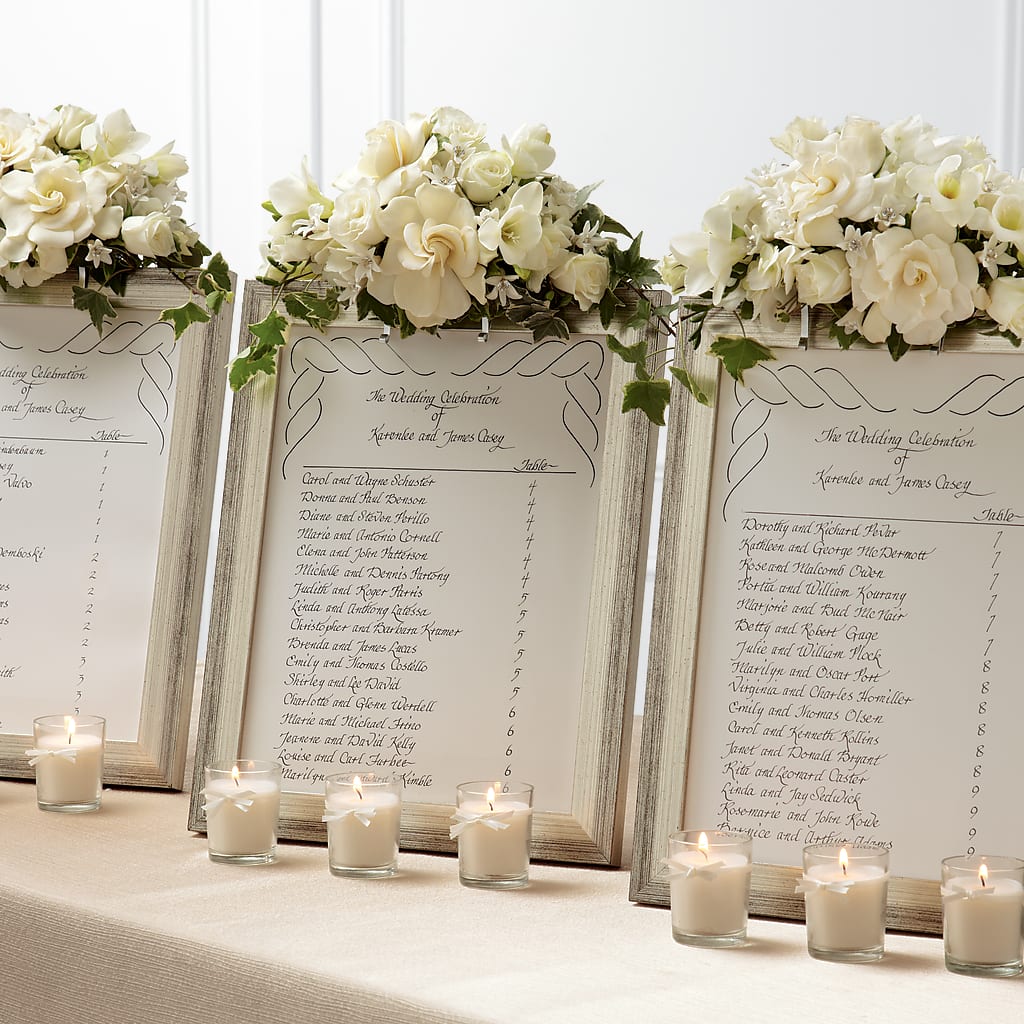 Colonnade Frame Décor – Golden Gate Flowers, Naples FL