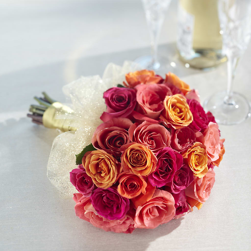 Sweet Roses Bouquet – Golden Gate Flowers, Naples FL