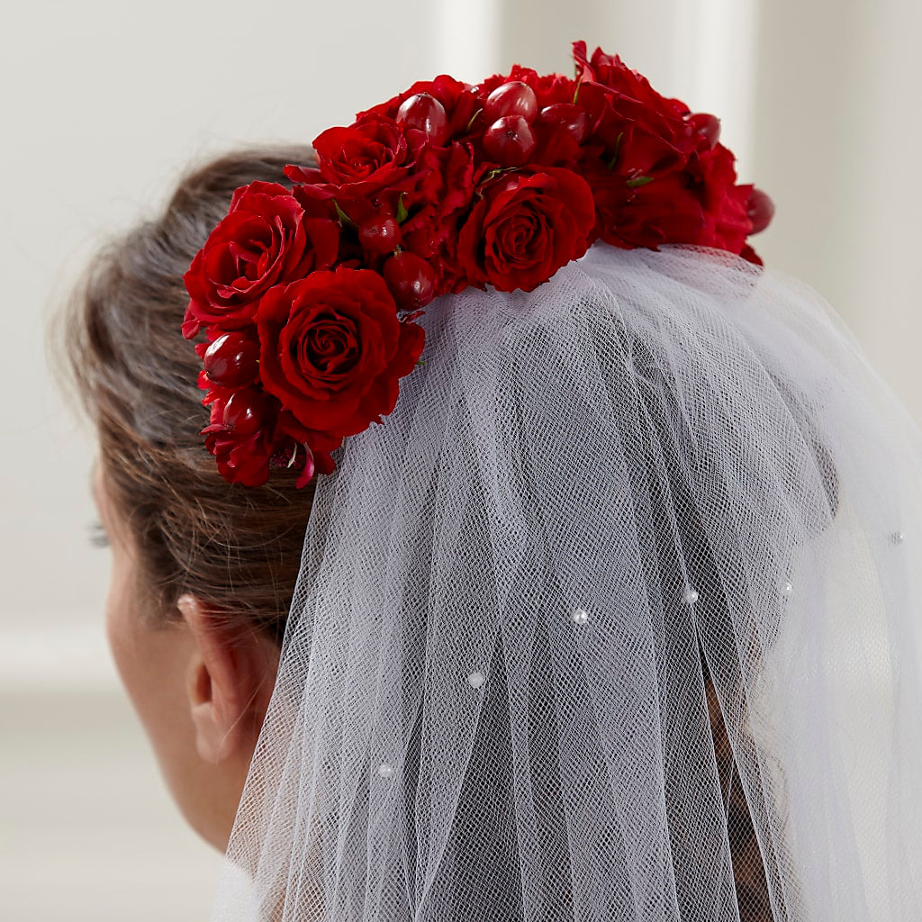 Heart's Happiness Hair Decor – Golden Gate Flowers, Naples FL