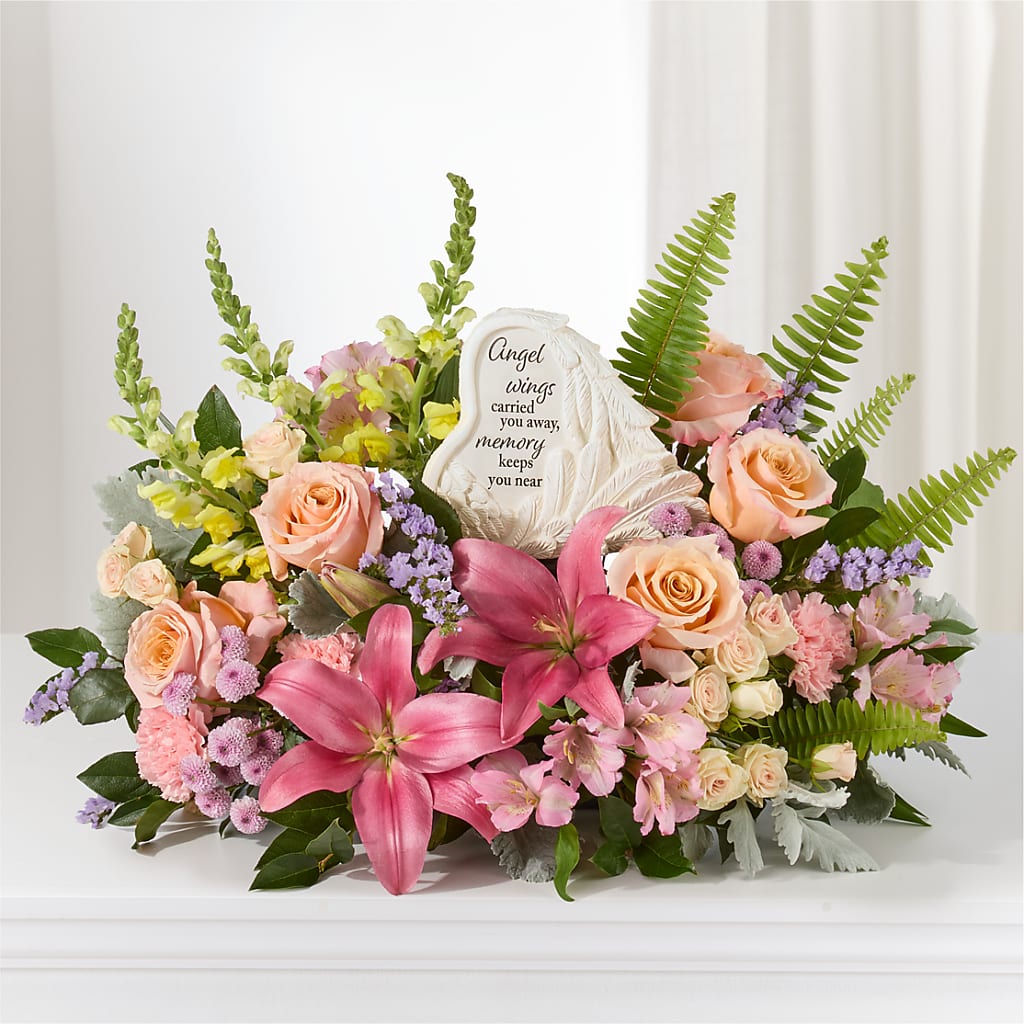 Gentle Light Arrangement –  Golden Gate Flowers, Naples FL