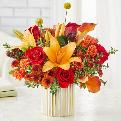 Scarlet Skies Bouquet –  Golden Gate Flowers, Naples FL