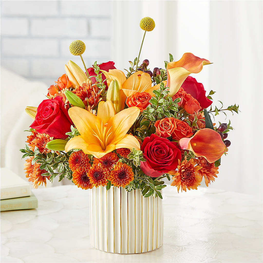 Scarlet Skies Bouquet –  Golden Gate Flowers, Naples FL